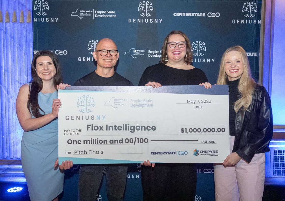 Flox Intelligence is the $1 million grand prize winner of GENIUS NY